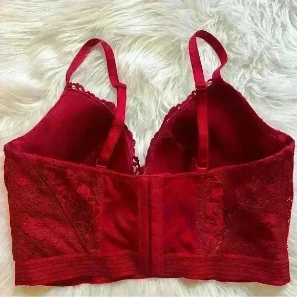 Victoria's Secret Runway Kendall Jenner Very Sexy Lined Plunge Corset Top 36D - Picture 3 of 9